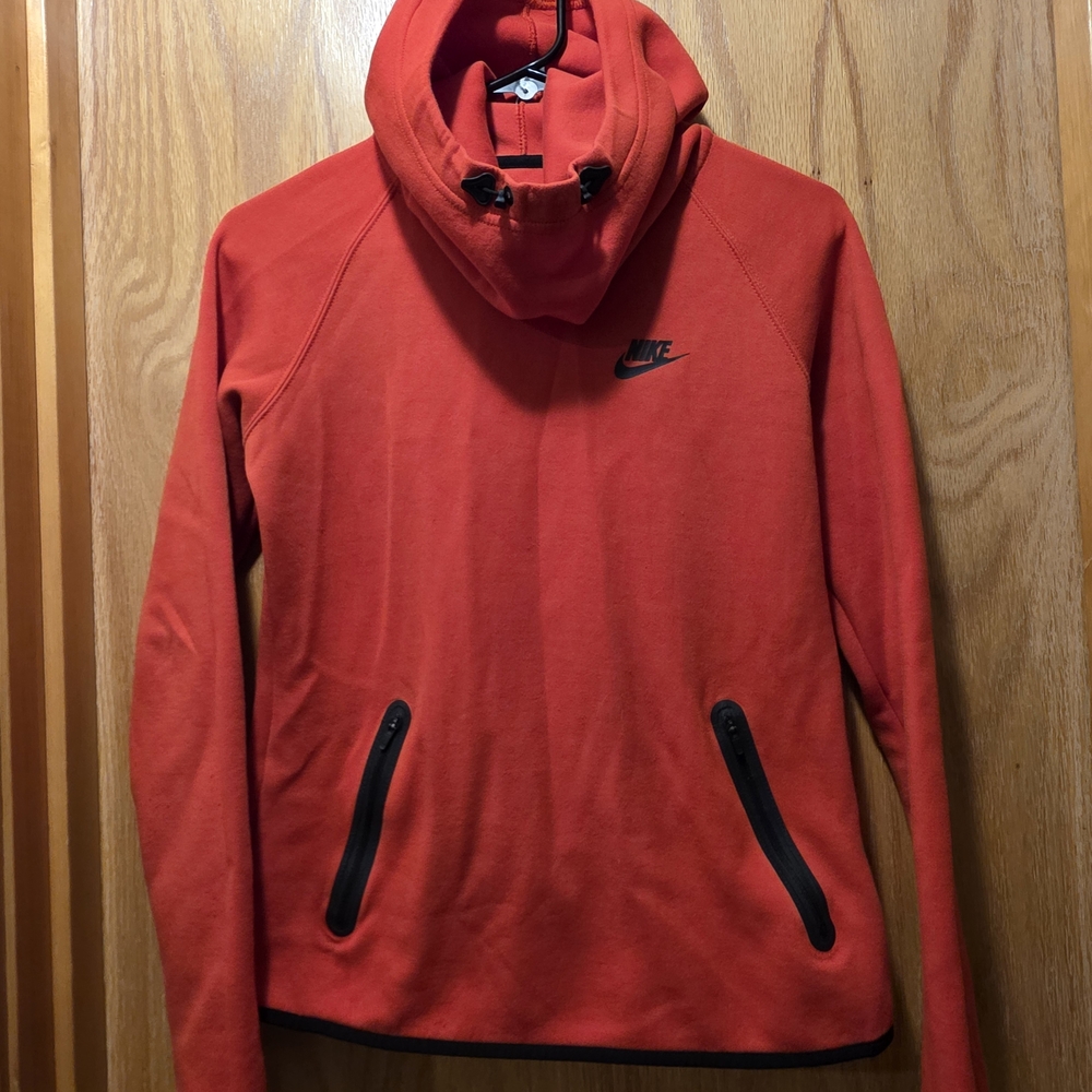 Nike Women's Red Tech Hoodie